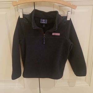 4T Vineyard Vines fleece in Dark Blue